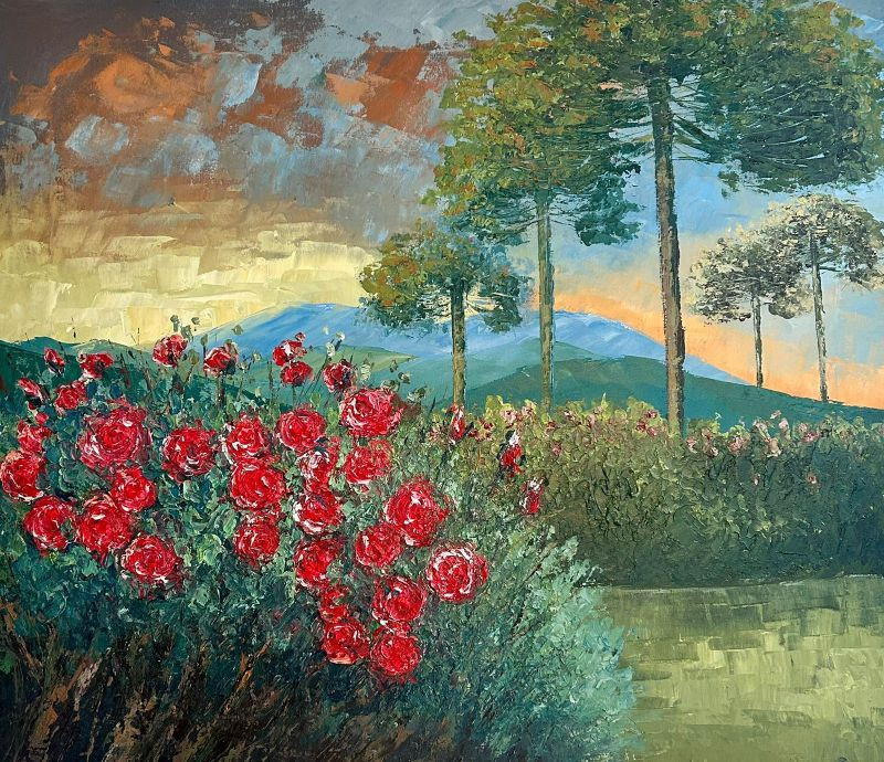 Rosas na Serra Catarinense