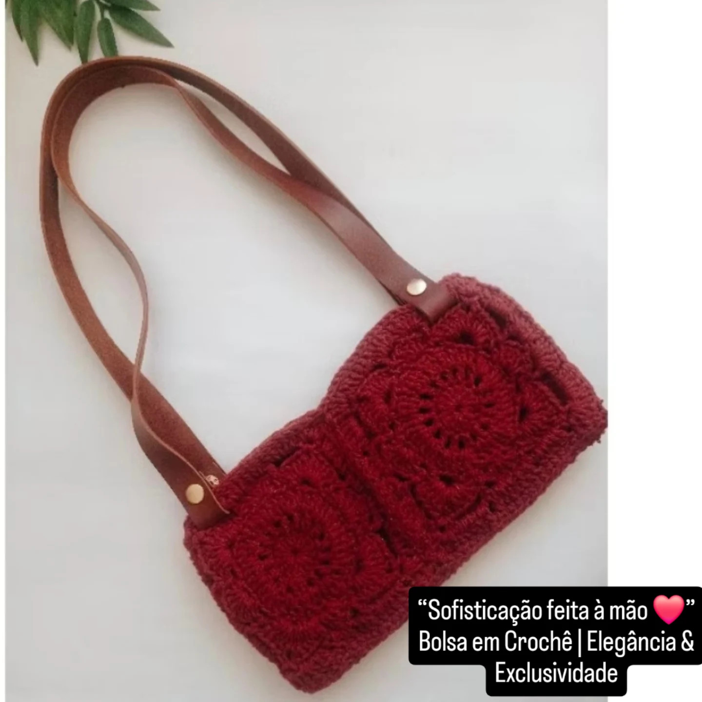 Bolsa crochê